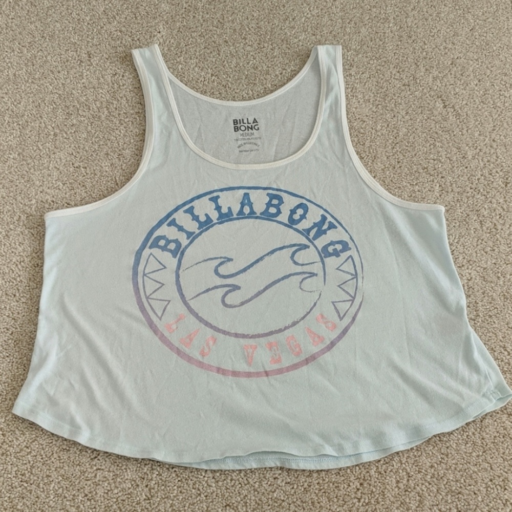Billabong crop tank top.